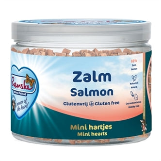 Renske Hond Mini Hart Zalm 100GR