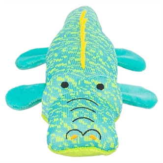 Trixie Krokodil Stof Aqua/groen 33CM