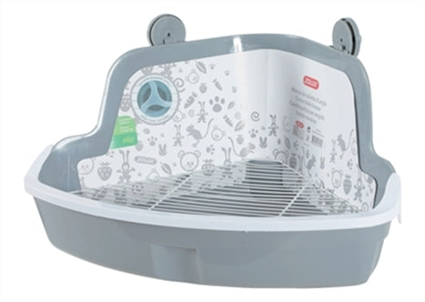Zolux Hoektoilet Kng Grijs l 41,5CM