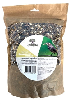 Utopia Strooivoer Met Insect 1,8 kg – Droogvoer/Zaden
