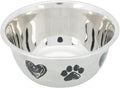 Trixie Voerbak RVS Print Schets 13CM 4ST