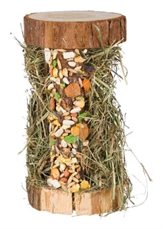 Trixie Toren Hout+hooi 13X13X17CM