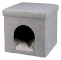 Trixie Poef Alois Grijs 40X38X38CM