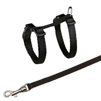 Trixie Kittentuig+riem ASS 19-31/120CMX8MM