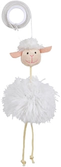 Trixie Schaap+elastisch Koord 20 cm 4 stuks – Speelgoed
