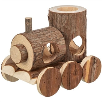 Trixie Trein Levin Muis Hout 17X12X14CM