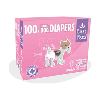 Easypets Easyp Hondenluiers Teef S/m 100 stuks – Toiletartikelen