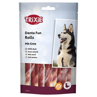 Trixie Denta Duck Rolls 12CM 80GR
