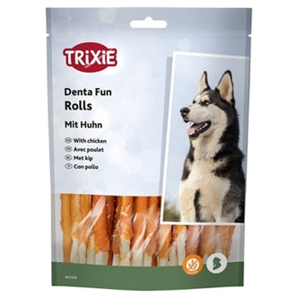 Trixie Denta Chicken Rolls 12CM 6X240GR