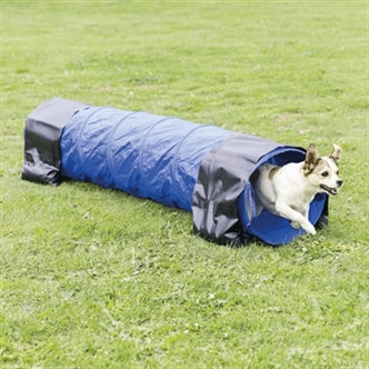 Trixie Agility Tunnel Blauw 40CMX2MTR