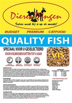 Budget Premium Cat Qual Fish 15KG