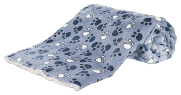 Trixie Deken Tammy Blauw/beige 100X70CM