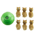 Dog Snuffle N' Treat Bal Grn 16CM