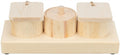 Trixie Snack Cups Hout 15X4,5X6CM