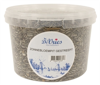 - De Vries Zonnebloempit Str 1,3KG