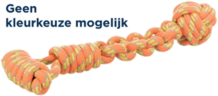 Trixie Knoopbal AAN Touw 8X38CM 3ST