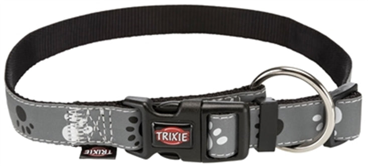 Trixie HB Silver Refl Zw/gs 35-55X2CM