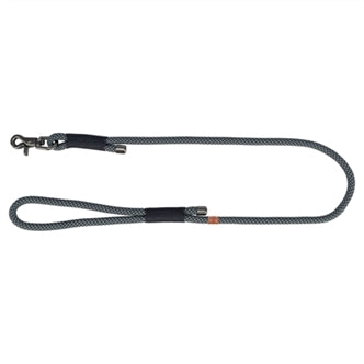 Trixie Riem Soft Rope Zw/grijs 100X1,3CM