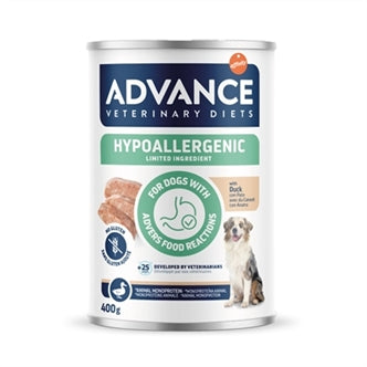 Advance Vet Hypoaller Duck 6X400GR