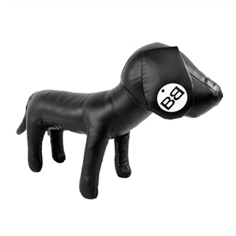 Paspop Hond Bobby Zwart 50CM