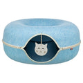 Trixie Speeldonut Vilt Blauw 60X60CM