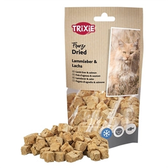 Trixie Freeze Dried Lamslevr/zalm 6X25GR