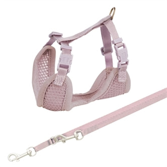 Trixie Puppytuig+loopl Lila 26-34 X1cm