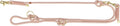 Trixie Riem Soft Rope Vrst Roze 200X1CM