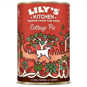 Lily Dog Cottage Pie 6X400GR