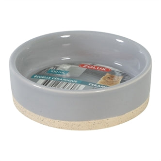Zolux Olaria Voerbak Grijs 10CM 100ML