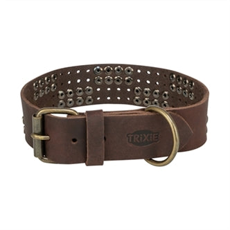 Trixie HB Rustic Leer Dbruin 34-40X3CM