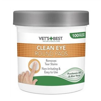 Vets Best Clean Eye Pads 100ST