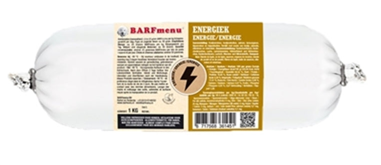 Barfmenu Energiek 1000GR