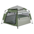 Trixie Hondentent Pop-up Groen/beige 100 cm – Outdoor