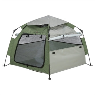 Trixie Hondentent Pop-up Groen/beige 100 cm – Outdoor