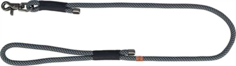 Trixie Riem Soft Rope Zwart/gs 100X1CM