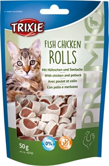 Trixie Premio Fish Chicken Rolls 50GR