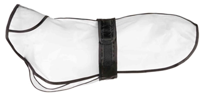 Trixie Regenjas Tarbes Transp/zwart 60CM