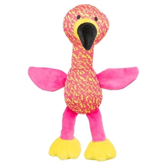 Trixie Flamingo Stof Roze/geel 32CM