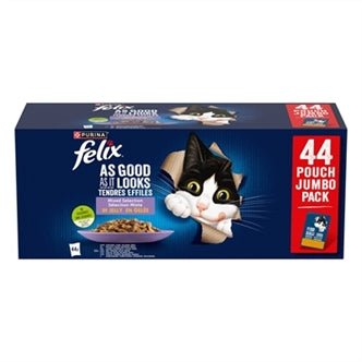 Felix Pouch Edf Mix Box 44X85GR