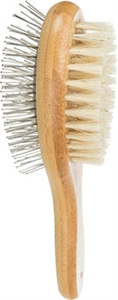 Trixie Borstel Dubbel Bamboe 22X6CM 2ST