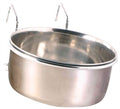 Trixie Voerbak Rvs+houder 600ML 12CM