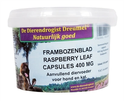 Frambozenblad Capsules 400MG 100ST