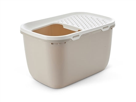 Savic Katbak Hop in Giant Wit/mokka 74CM