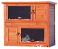 Trixie Trixie Konijnhok Met Isolatie Bruin 116x113x65 Cm