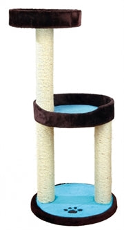 Trixie Trixie Krabpaal Lugo Bruin/turquoise 45x45x103 Cm