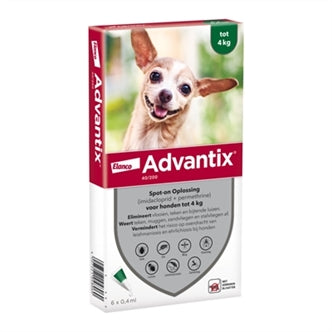 - Advantix Spot on tot 4KG 4 Pip