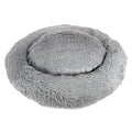 Sazzz Fluffy Mand Lgrijs 85X85X17CM