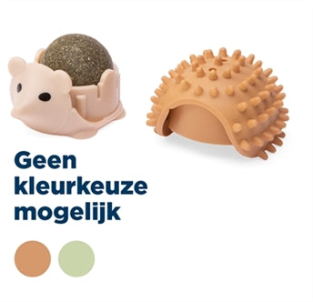 # Egel met Catnip Bal 6,5X5,5X4CM