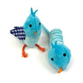 # Tabby Patch Blauwe Vogel 8/9CM 2S